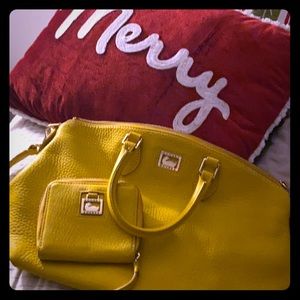 Dooney and Bourke bag and matching wallet